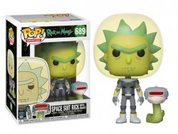 Funko POP Animation: Rick & Morty S2 - Space Suit Rick w/Snake 