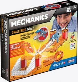 Stavebnice Geomag Mechanics Challenge Goal! 96 pcs