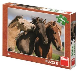 Puzzle 300 XL Barevní koně