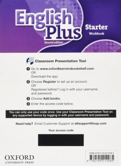 English Plus Starter Classroom Presentation Tool eWorkbook Pack (Access Code Card), 2nd