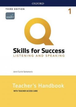 Q Skills for Success 1 Listening & Speaking Teacher´s Handbook with Teacher´s Access Card, 3rd