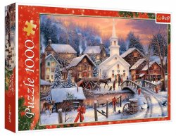 Puzzle: Bílé Vánoce 1000 dílků