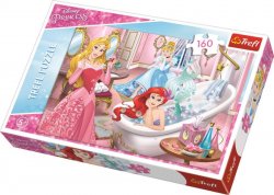 Puzzle: Disney princezny v koupelně 160 dílků