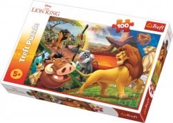 Puzzle: Lví král: Simbovo dobrodružství 100 dílků