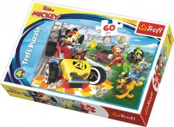 Puzzle: Mickey a závodníci 60 dílků