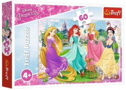 Puzzle: Oblíbené princezny 60 dílků
