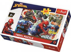 Puzzle: Statečný Spiderman 60 dílků