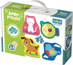 Baby Puzzle: Zvířata 4x2 dílky