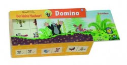 Domino Krtek - společenská hra 28 dílků v dřevěné krabičce