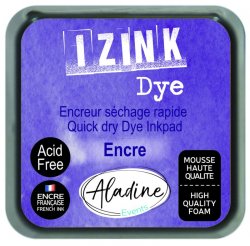 Aladine IZINK DYE razítkovací inkoust 8 x 8 cm - fialová