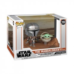 Funko POP TV Moment: SW Mandaloriann - Mandalorian with Child