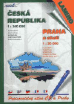 Autoatlas Česká republika 1:240 000 + Praha a okolí 1:20 000 (lamino)