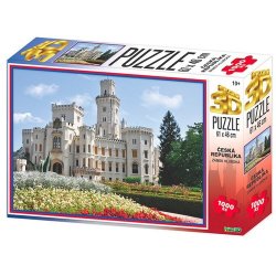 3D PUZZLE Zámek Hluboká 1000 dílků