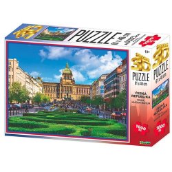 3D PUZZLE Praha Národní muzeum 1000 dílků