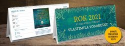 Rok 2021 s literárními hrdiny Vlastimila Vondrušky - stolní kalendář