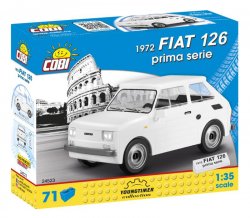 Stavebnice COBI - Fiat 126 prima serie, 1:35, 71 kostek