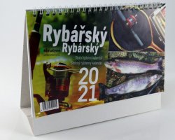 Kalendář 2021 Rybářský - stolní