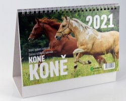 Kalendář 2021 Koně - stolní