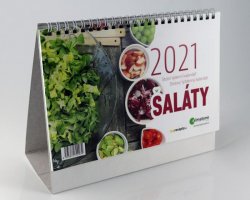 Kalendář 2021 Saláty - stolní