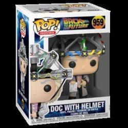 Funko POP Movie: BTTF S4 - Doc w/helmet