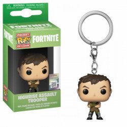 Funko POP Keychain: Fortnite S1a - Highrise Assault Trooper