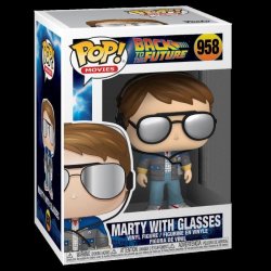 Funko POP Movie: BTTF S4 - Marty w/glasses