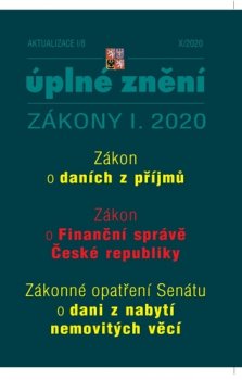 Aktualizace I/8 2020 - ZDP, Zákon o Finanční správě ČR, Zrušení daně z nabytí nemovitých věcí bez náhrady