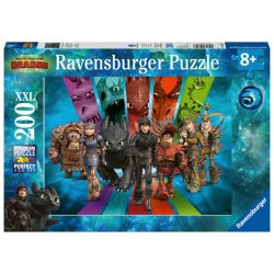 Ravensburger Puzzle Jak vycvičit draka 3: Dračí jezdci 200 dílků 