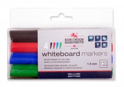 Koh-i-noor sada značkovačů White Board 4ks - plochý hrot