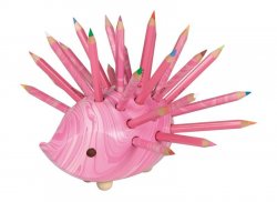 Koh-i-noor ježek malý s pastelkami růžový
