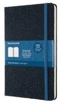 Moleskine: Blend zápisník linkovaný tmavě modrý L