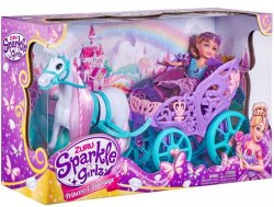 Sparkle Girlz Princezna s koněm a kočárem