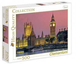 Clementoni Puzzle Večerní Londýn / 500 dílků