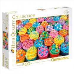 Clementoni Puzzle Cupcake / 500 dílků