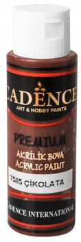 Cadence Premium akrylová barva / hnědá 70 ml