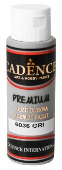 Cadence Premium akrylová barva / šedá 70 ml