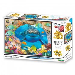 3D Puzzle - Hra na schovávanou / 100 dílků