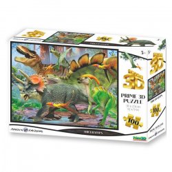 3D Puzzle - Triceratops / 100 dílků