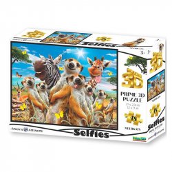 3D Puzzle - Surikata Selfie / 48 dílků