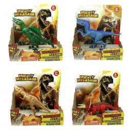 Mighty Megasaur: 20cm Dinosaurus se světly a zvuky, mix 4 druhů