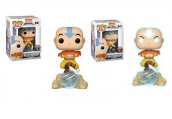 Funko POP Avatar - Aang on Air Bubble (s možností Glow CHASE) - special edition