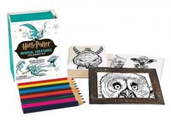 Harry Potter Magical Creatures Coloring Kit