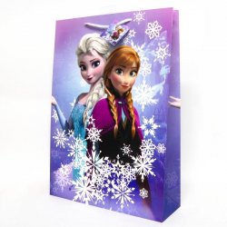 Disney Dárková taška XL - Frozen 33 x 46 cm