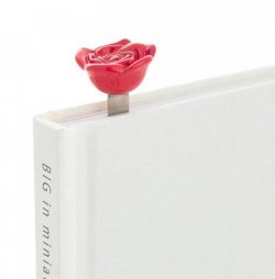 Záložka do knihy 3D - Tulipán červený