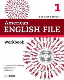 American English File 1 Workbook without Answer Key (2nd)