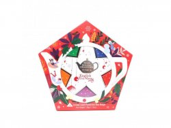 English Tea Shop Dárková lolekce bio čajů červeno-stříbrná vánoční hvězda 32 g, 16 ks 