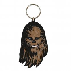 Klíčenka gumová Star Wars - Chewbacca