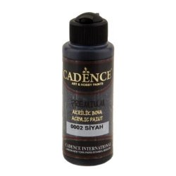 Cadence Premium akrylová barva XL / černá 120 ml