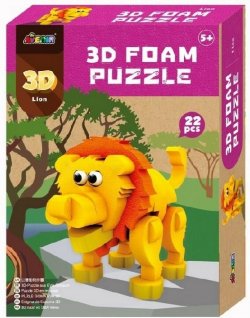 Avenir 3D pěnové puzzle - Lev