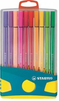 STABILO Fix Pen 68 ColorParade modrá/červená závěsné